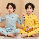 キッズパジャマ オシャレ 110~160 長袖 子供 パジャマ かわいい 男の子 キッズ 春秋 子供 パジャマ 長ズボン 綿100% ベビー キッズパジャマ ジ...