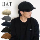「Fashion THE SALE期間半額!」こなれた印象にしてくれる!メンズ レディース ハンチング帽 帽子 ハンチングキャップ つば付き帽子 日よけ キャス...