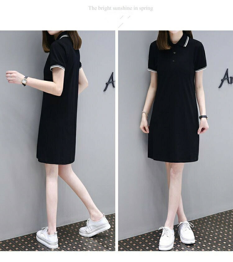 テニスウェア レディース ゴルフウェア ワンピース 半袖 ポロ ワンピース レディース 通気 吸汗 速乾 チュニック 運動着 スポーツウェア 運動着 ゴルフ用 ...
