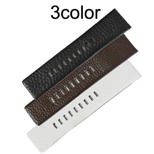 「ディーゼル (DIESEL)向け」輸入王オリジナル 社外品 ベルト 牛革 メンズ 腕時計用 DZ4323 DZ1657 DZ1..