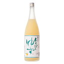 リキュール　梅乃宿酒造 あらごし ゆず酒 8度 1800ml (30430) 奈良県　liqueur カクテル(73-2)