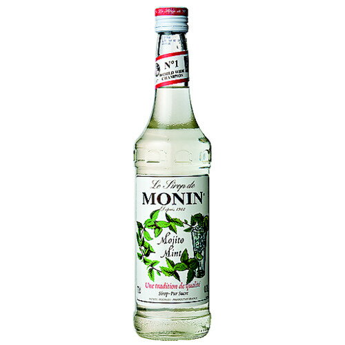 シロップ　MONIN モナン モヒート ミント シロップ 700ml○ (78980)　カクテル用 お菓子(26-2)