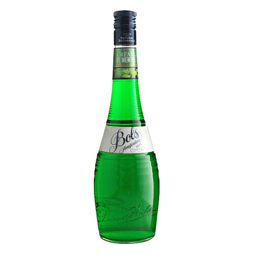 リキュール　ボルス ペパーミントグリーン (クレーム ド ミント)700ml (74905)　liqueur カクテル(31-0)