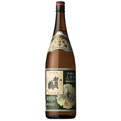 賀茂鶴 日本酒 日本酒　賀茂鶴 上等酒 特別本醸造 1800ml (06047) 広島県　Sake(67-2)