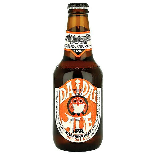 ビール　常陸野ネストビール だいだいエール 330ml 複数本ラッピング・熨斗不可 クール便 (03912)(ca)　茨城県 beer(76-4)