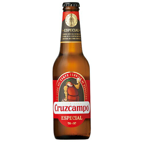 ビール　クルスカンポ 330ml 複数本ラッピング・熨斗不可 (75562)(ca)　スペイン beer(24-3)