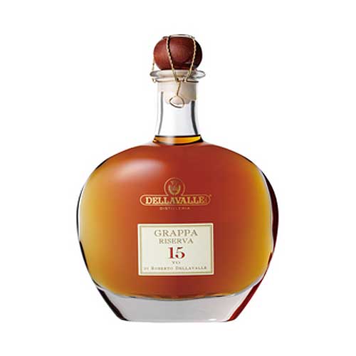 ブランデー　デッラヴァーレ グラッパ 15年 700ml (73172)　洋酒 brandy(62-1)