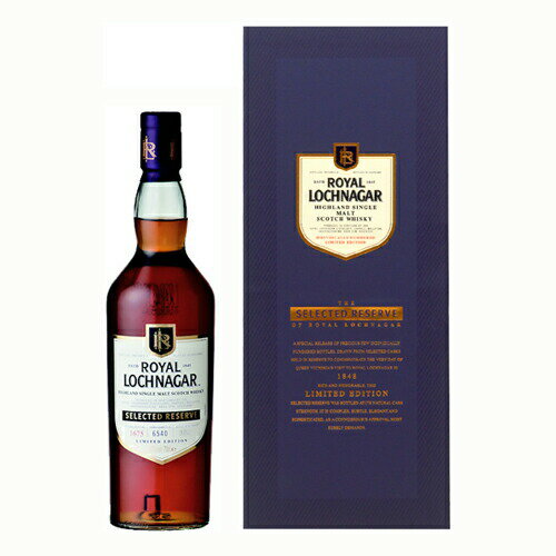 ウイスキー　ロイヤル ロッホナガー セレクテッド リザーブ 正規品 箱付 750ml (90079)　洋酒 Whisky(28-0)