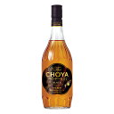 梅酒　チョーヤ 梅酒 The CHOYA ブランデー仕立て BLACK 700ml (30133)　うめ酒 果実酒(64-4)