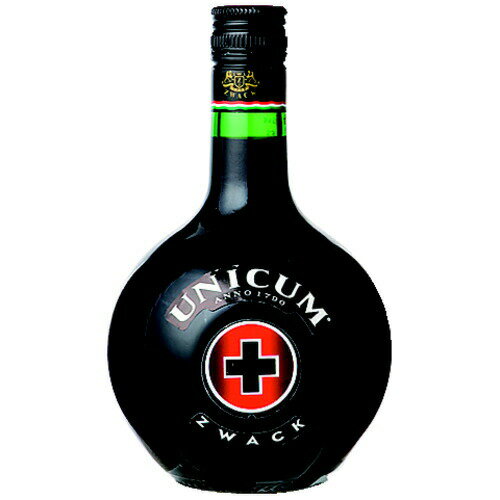 リキュール 酒 通販 人気商品 最安値に挑戦中！40種の薬草をブレンドして造られ、甘味と苦味のバランスに優れたハンガリーのリキュールです。「UNICUM」とは、ユニークの意味で、時の皇帝が初めて飲んだときに「これはユニークな味わいだ！」と言ったことから命名されたそうです。ハンガリーでは、ビールを飲む前や、二日酔いの時に小さなグラスで飲むのが一般的です。※この商品は、1本で2本分の送料換算となります。