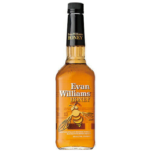 ウイスキー　リキュール　エヴァンウィリアムス ハニーリザーヴ 750ml (74184)　liqueur カクテル　洋酒 Whisky(98-0)