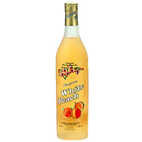 リキュール　キングストン ホワイト ピーチ 700ml (74482)　liqueur カクテル(26-4)