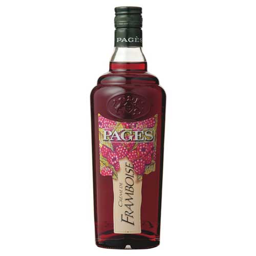 リキュール　Pages(パジェス) クレーム ド フランボワーズ 700ml (74582)　liqueur カクテル(98-0)