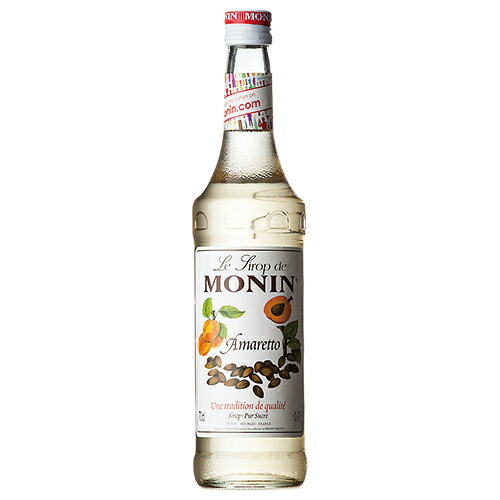 シロップ　MONIN モナン アマレット シロップ 700ml○ (78943)　カクテル用 お菓子(26-2)