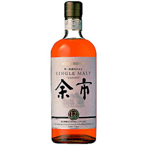 ウイスキー　ニッカ 余市 12年 700ml (14103)　洋酒 Whisky(81-0)