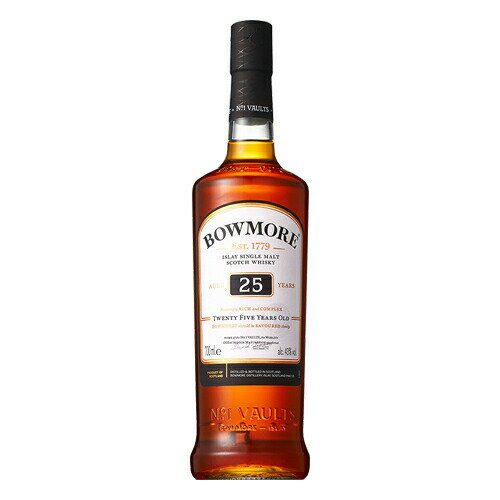 ウイスキー　ボウモア 25年 700ml 並行品 (70105)　洋酒 Whisky(28-0)