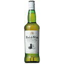 ウイスキー ブラック&ホワイト 700ml (70323) 洋酒 Whisky(22-2)
