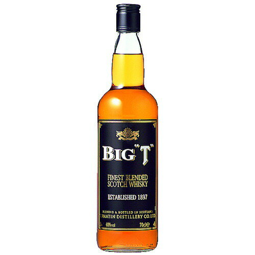 トマーティン 700ml ウイスキー　トマーティン Big 「T」 (ビッグT) 700ml (70703)　洋酒 Whisky(77-5)