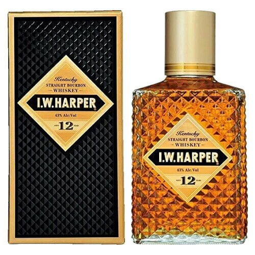 ウイスキー　IW ハーパー 12年 箱付 750ml (71109)　洋酒 Whisky(32-4)
