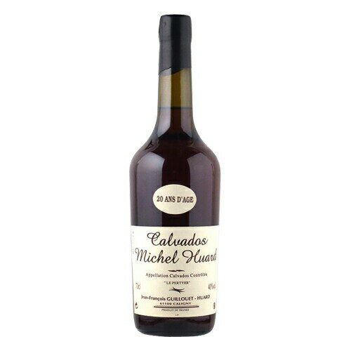 ブランデー　ミシェル ユアール 20年 カルヴァドス 700ml (73040)　洋酒 brandy(78-4)