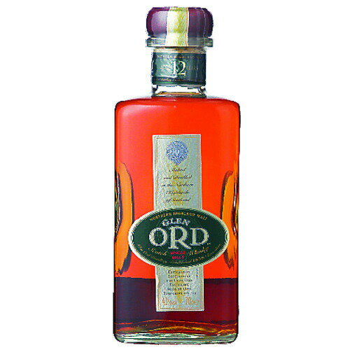 ウイスキー　グレン オード 12年(角瓶)　洋酒 Whisky(98-0)