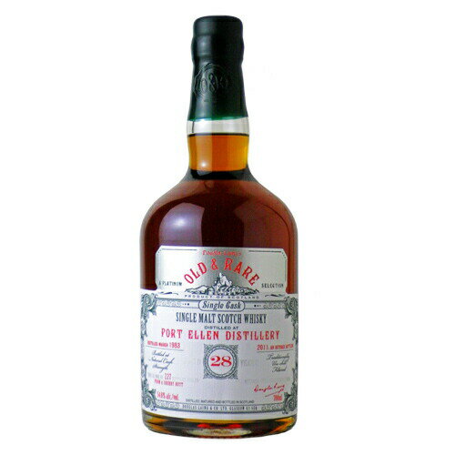 ウイスキー　ダグラスレイン ポートエレン 1983 28年 オールド&レア 700ml (79953)　洋酒 Whisky(98-0)