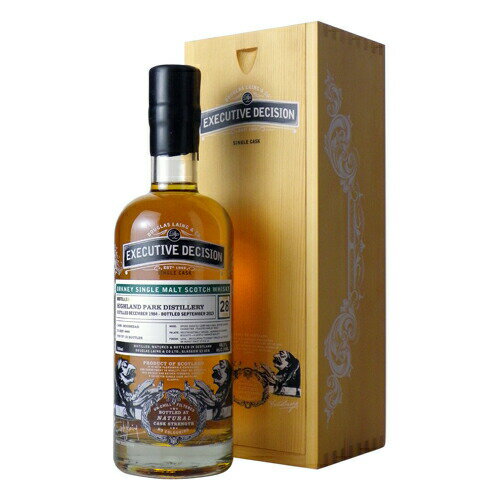 ウイスキー　ダグラスレイン エグゼクティブ ディシジョン ハイランドパーク 1984 28年 700ml (79939)　洋酒 Whisky(77-5)