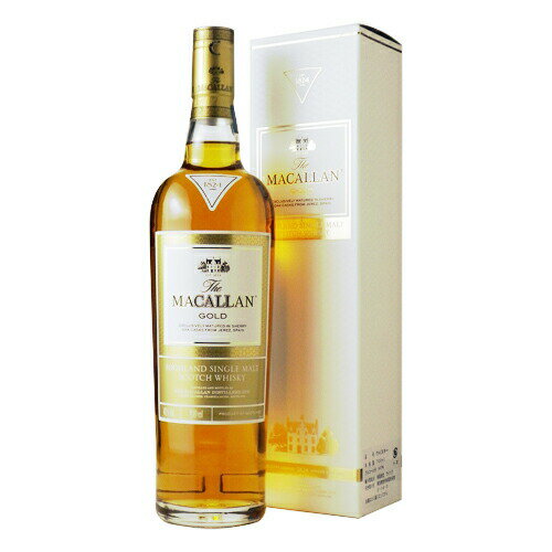 ウイスキー　ザ マッカラン 1824 ゴールド 700ml (77535)　洋酒 Whisky(98-0)