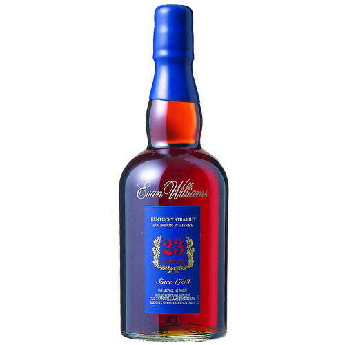 ウイスキー　エヴァンウィリアムス 23年 正規品 750ml (91061)　洋酒 Whisky(80-0)