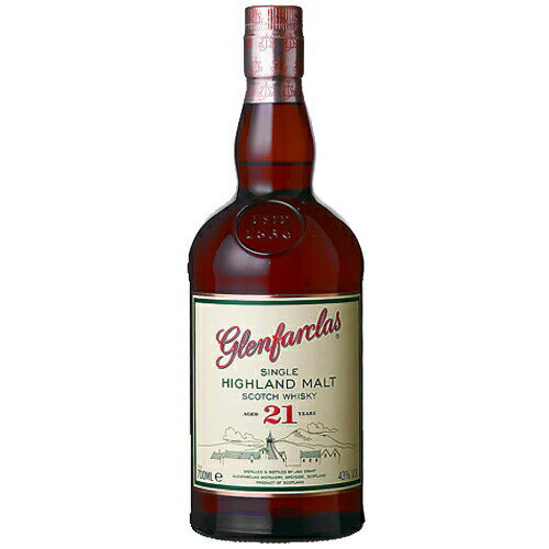 ウイスキー　グレンファークラス 21年 700ml (70035☆)　洋酒 Whisky(35-2)