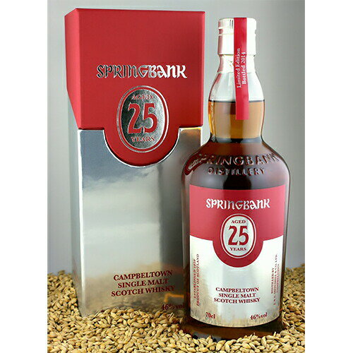 ウイスキー　スプリングバンク 25年 700ml (70037)　洋酒 Whisky(77-5)