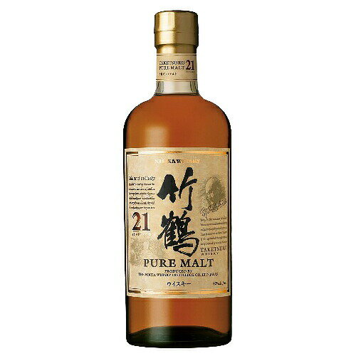 ウイスキー　ニッカ 竹鶴 21年 スリムボトル 700ml (14140)　洋酒 Whisky(80-0)