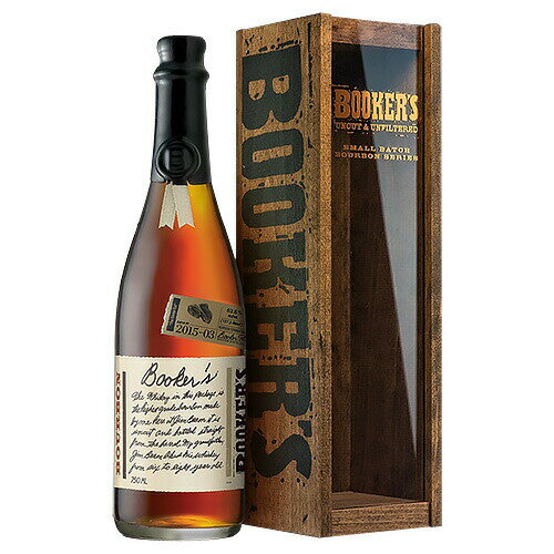 ウイスキー　ブッカーズ 並行品 箱付 750ml (71013)　洋酒 Whisky(80-0)