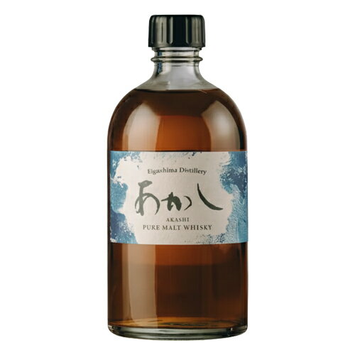 ウイスキー ホワイトオーク あかし ピュアモルト 500ml (16203) 洋酒 Whisky(74-1)