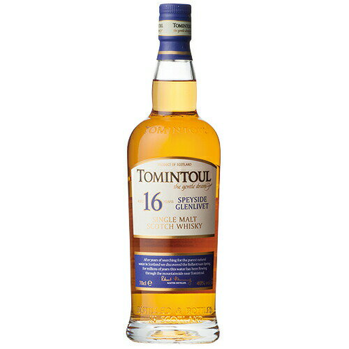 ウイスキー　トミントール スペイサイド 16年 700ml (70093)　洋酒 Whisky(77-5)