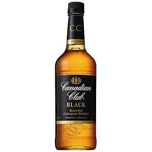 ウイスキー　カナディアンクラブ ブラック ラベル 正規品 700ml (90931)　洋酒 Whisky(22-2)