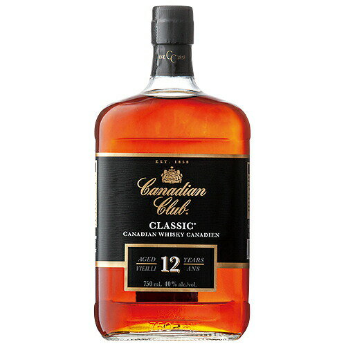 ウイスキー　カナディアンクラブ スモールバッチ 12年 750ml 箱無 (70932)　洋酒 Whisky(22-2)