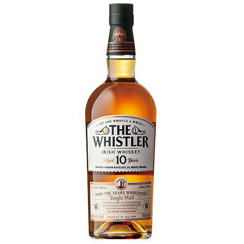 ウイスキー　ザ ホイッスラー 10年 アイリッシュシングルモルト 700ml (70954)　洋酒 Whisky(77-7)