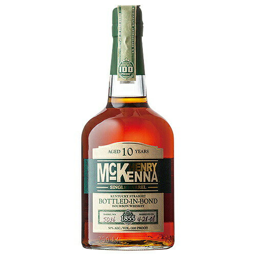 ウイスキー　ヘンリー マッケンナ 10年 シングル バレル 750ml (71091)　洋酒 Whisky(89-0)