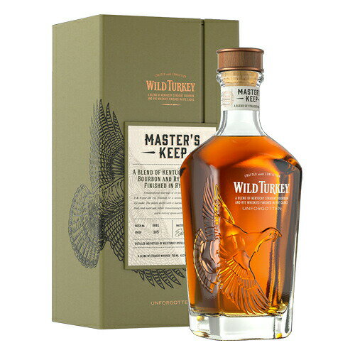 ウイスキー　ワイルドターキー マスターズキープ アンフォーガットン Master's Keep Unforgotten 750ml (71321)　洋酒 Whisky(81-0)