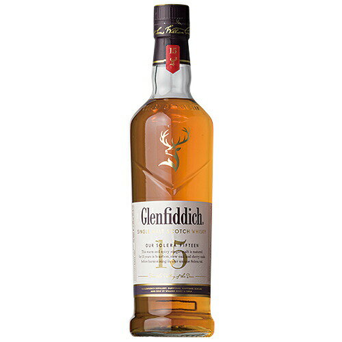 GLENFIDDICH ウイスキー　グレンフィディック 15年 ソレラ リザーブ 700ml (79583)　洋酒 Whisky(37-0)