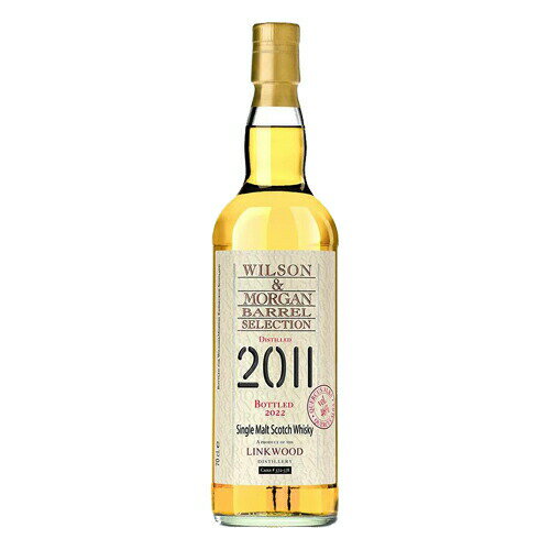 ウイスキー　ウィルソン＆モーガン リンクウッド 2011 クエルクスアルバ　700ml (79897)　洋酒 Whisky(98-0)