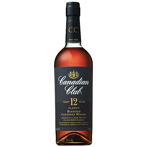 ウイスキー　カナディアンクラブ 12年 箱付 700ml (90932)　洋酒 Whisky(33-2)