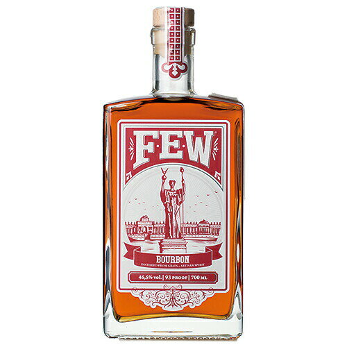 ウイスキー　FEW (ヒュー) バーボンウイスキー 700ml (71492)　洋酒 Whisky(76-1)