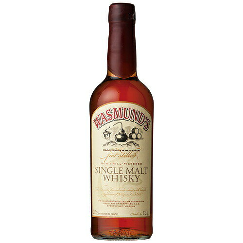 ウイスキー　ワスムンズ シングルモルト コッパーフォックス ヴァージニア 750ml (71509)　洋酒 Whisky(76-1)