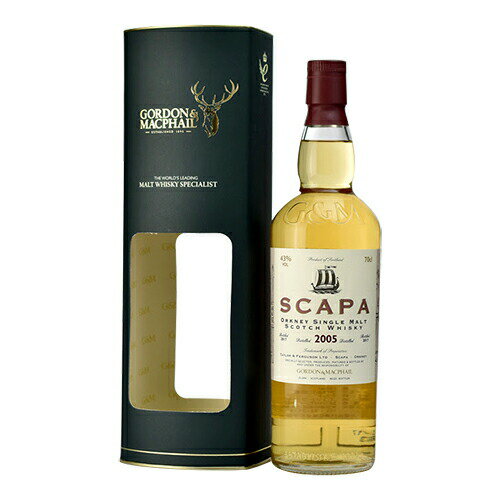 ウイスキー　ゴードン&マクファイル(G&M) スキャパ 2005 700ml (79708)　洋酒 Whisky(62-7)