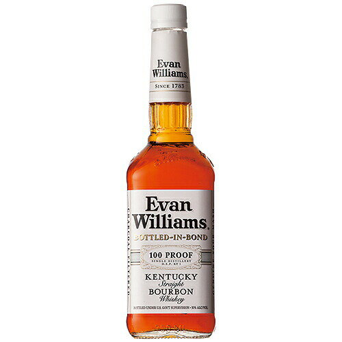 ウイスキー　エヴァンウィリアムス ボンデッドホワイト 700ml (71067)　洋酒 Whisky(89-0)