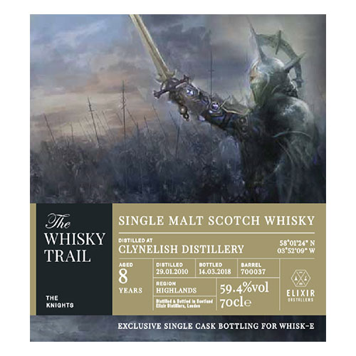 ウイスキー　ウイスキートレイル ナイト クライヌリッシュ 2010 700ml (79661)　洋酒 Whisky(77-5)