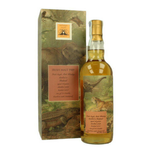 ウイスキー　アンティークライオンズ オブ スピリッツ アイリッシュシングルモルト1989 29年 700ml (77685)　洋酒 Whisky(98-0)