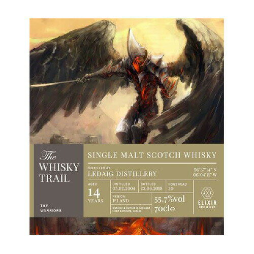 ウイスキー　ウイスキートレイル ウォーリア レダイグ 2004年 14年 700ml (79705)　洋酒 Whisky(77-5)